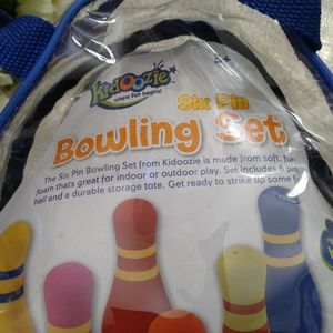 kidoozie six pin bowling set